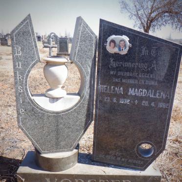 VORSTER Helena Magdalena 1932-1992 :: VORSTER Buksie