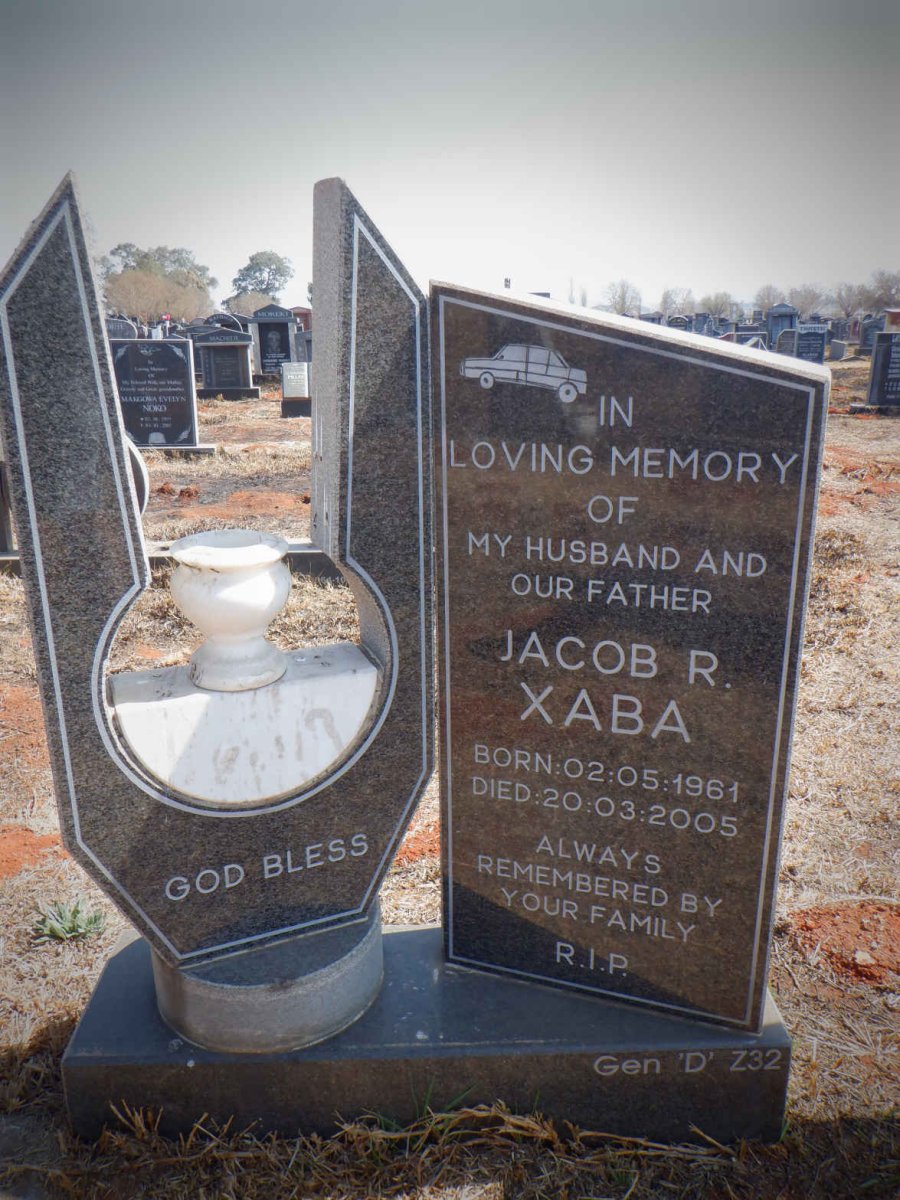 XABA Jacob R. 1961-2005