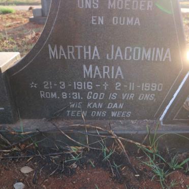 ZYL Willem Johan Frederik, van 1913-1987 &amp; Martha Jacomina Maria 1916-1990