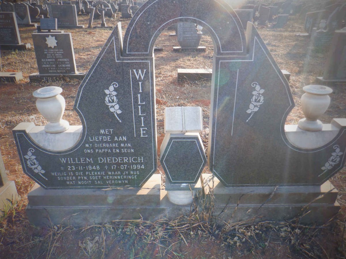 ? Willem Diederich 1948-1994