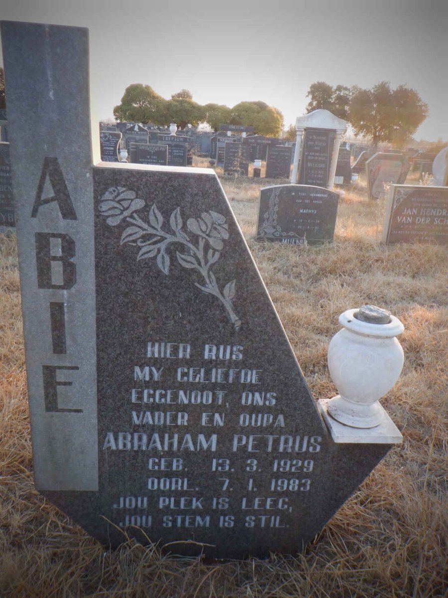 ? Abraham Petrus 1929-1983