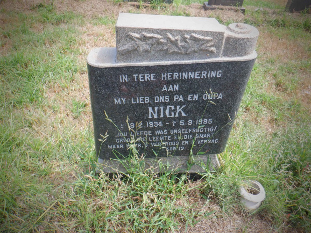 ? Nick 1934-1995
