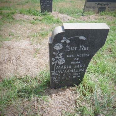 ? Maria Sara Magdalena 1898-1976