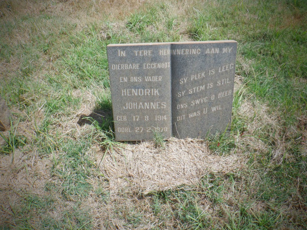 ? Hendrik Johannes 1914-1970