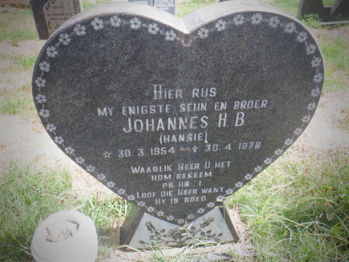 ? Johannes H.B. 1954-1978