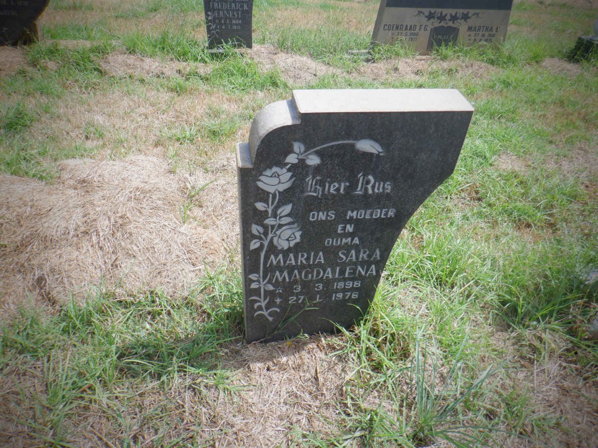 ? Maria Sara Magdalena 1898-1976