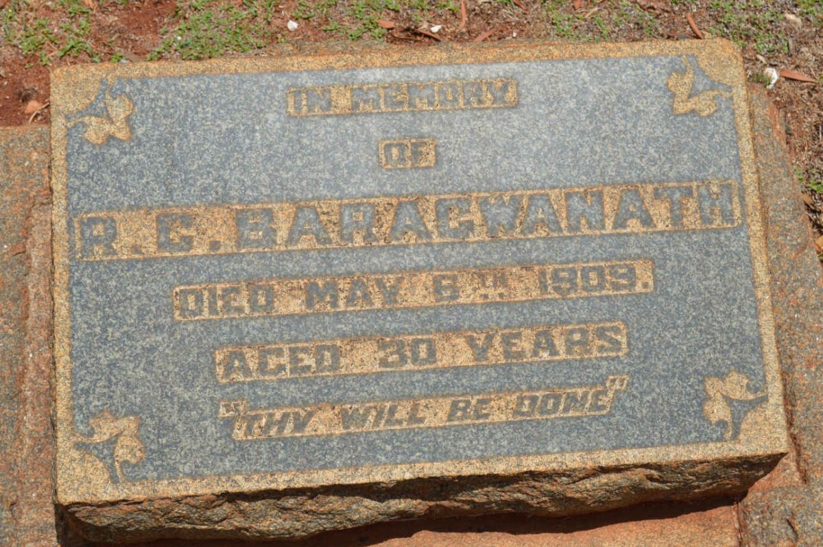 BARAGWANATH R.G. -1909