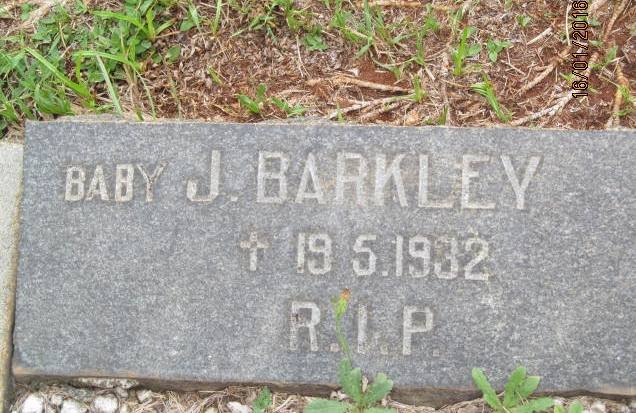 BARKLEY J. -1932