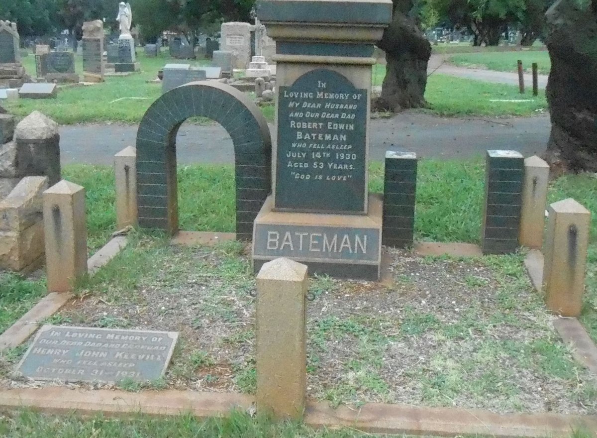 BATEMAN Robert Edwin -1930 :: KEEVILL Henry John -1931