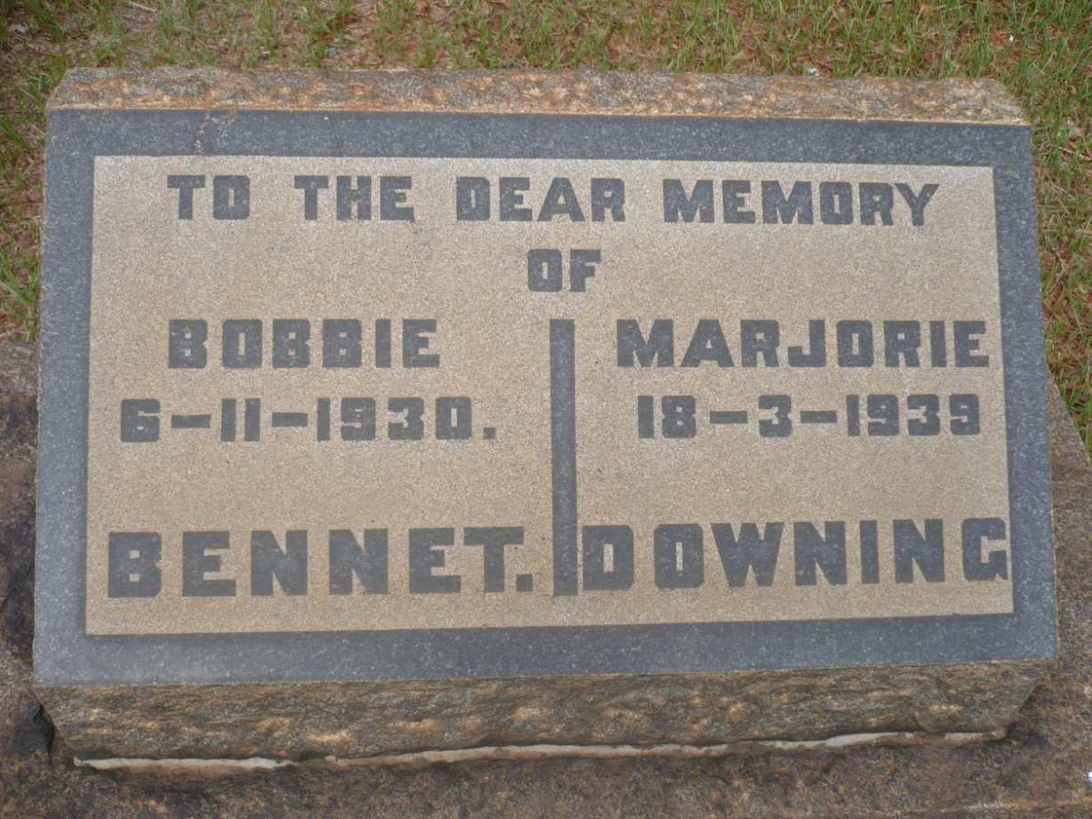 BENNET Bobbie -1930 :: DOWNING Marjorie -1939