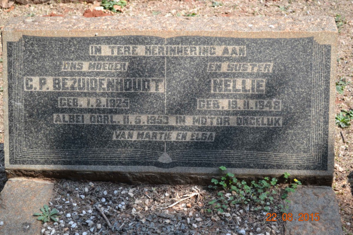 BEZUIDENHOUDT C.P. 1925-1953 :: BEZUIDENHOUDT Nellie 1948-1953