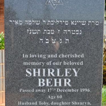 BEHR Shirley -1996