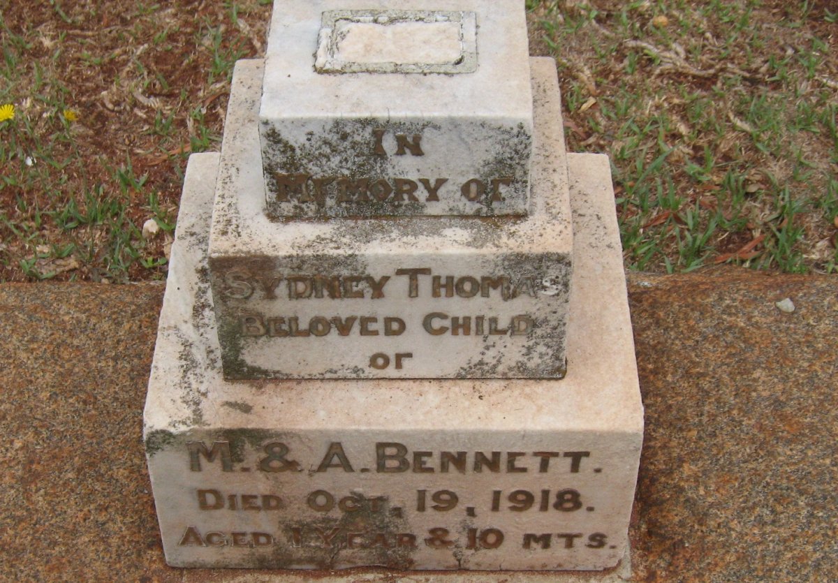 BENNETT Sydney Thomas -1918