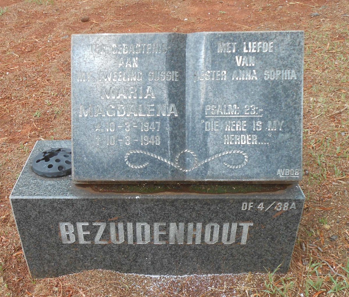 BEZUIDENHOUT Maria Magdalena 1947-1948