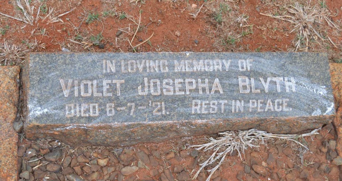 BLYTH Violet Josepha -1921