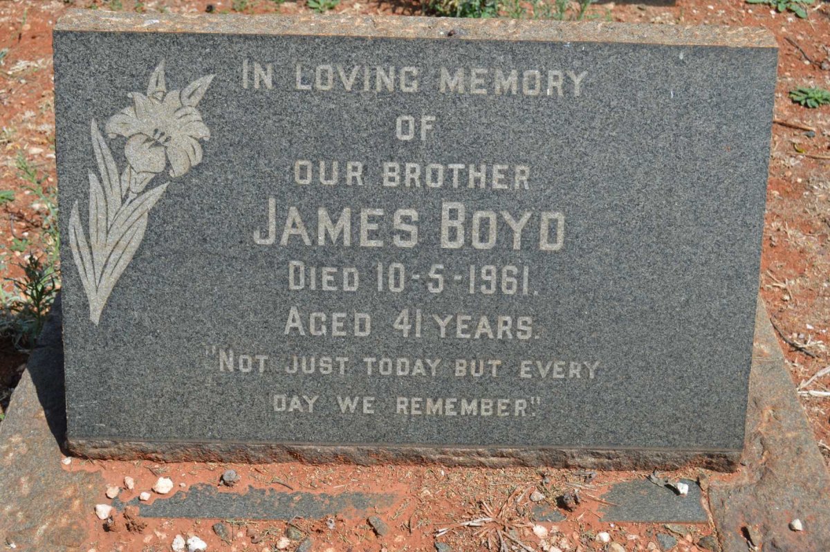BOYD James -1961