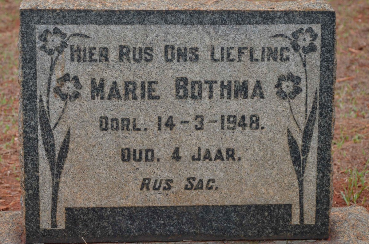 BOTHMA Marie -1948