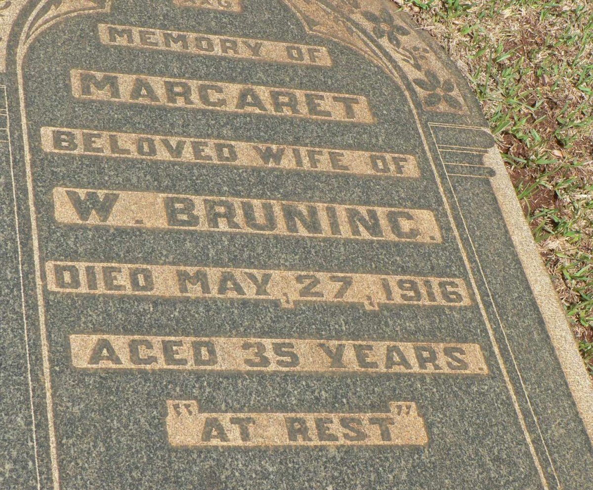 BRUNING Margaret -1916