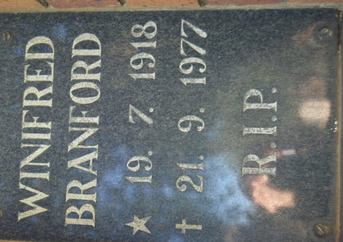 BRANFORD Winifred 1918-1977