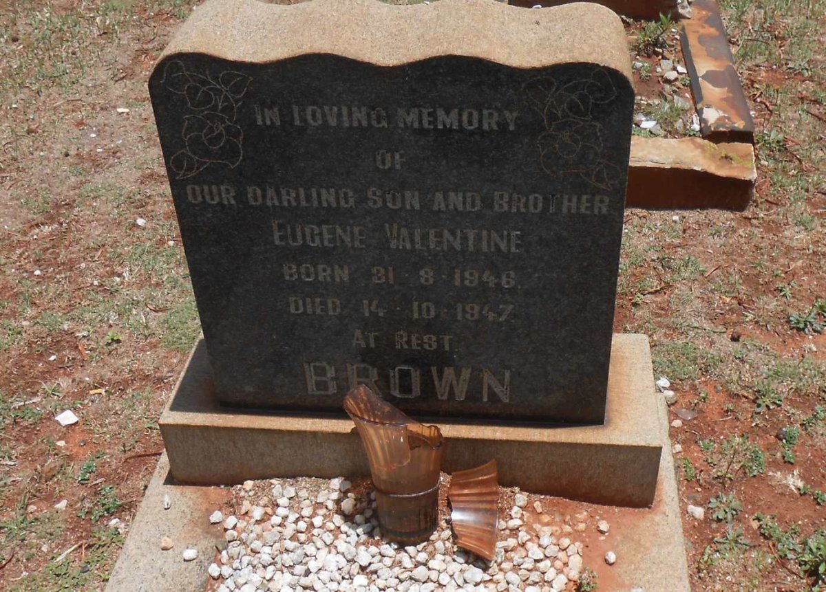 BROWN Eugene Valentine 1946-1947