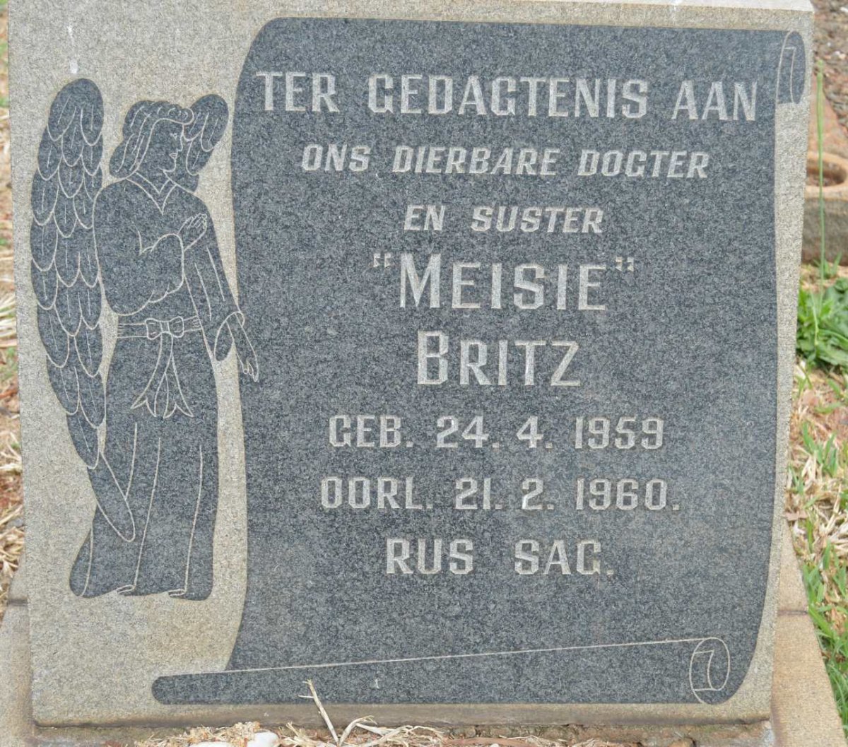 BRITZ Meisie 1959-1960