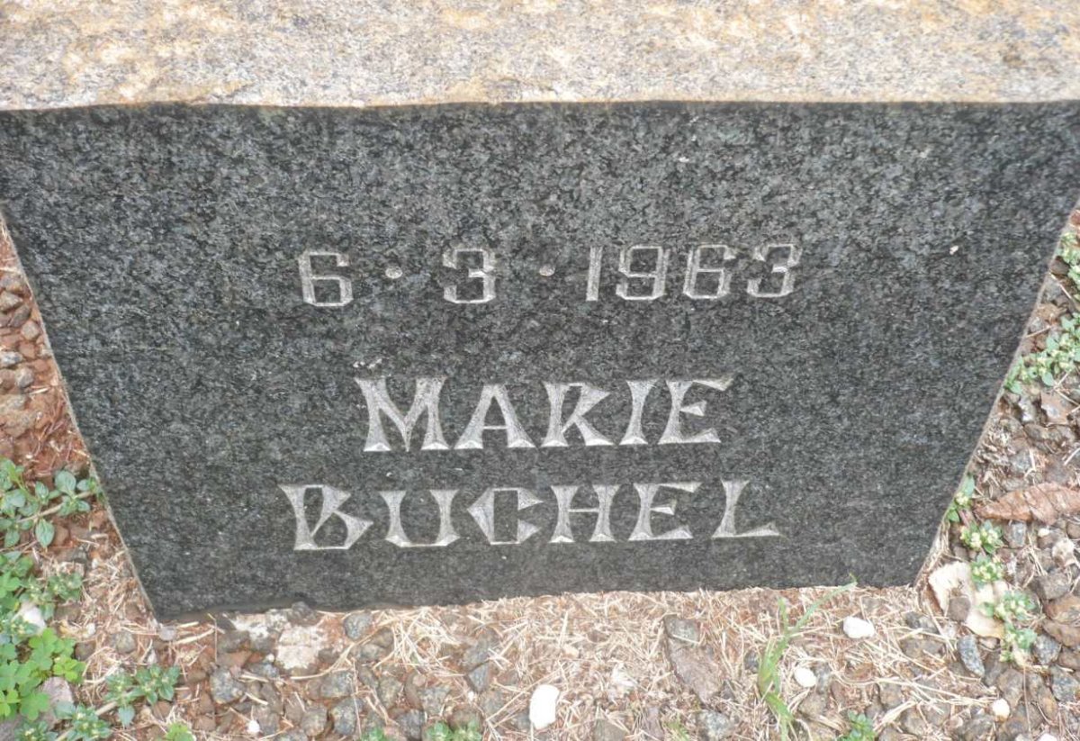 BUCHEL Marie -1963