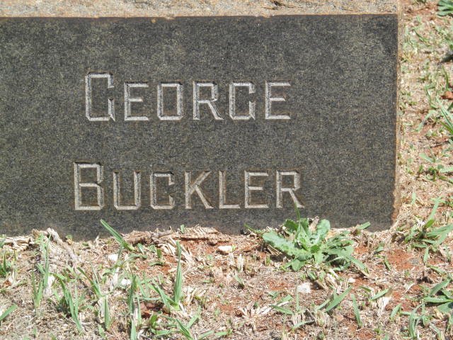 BUCKLER George