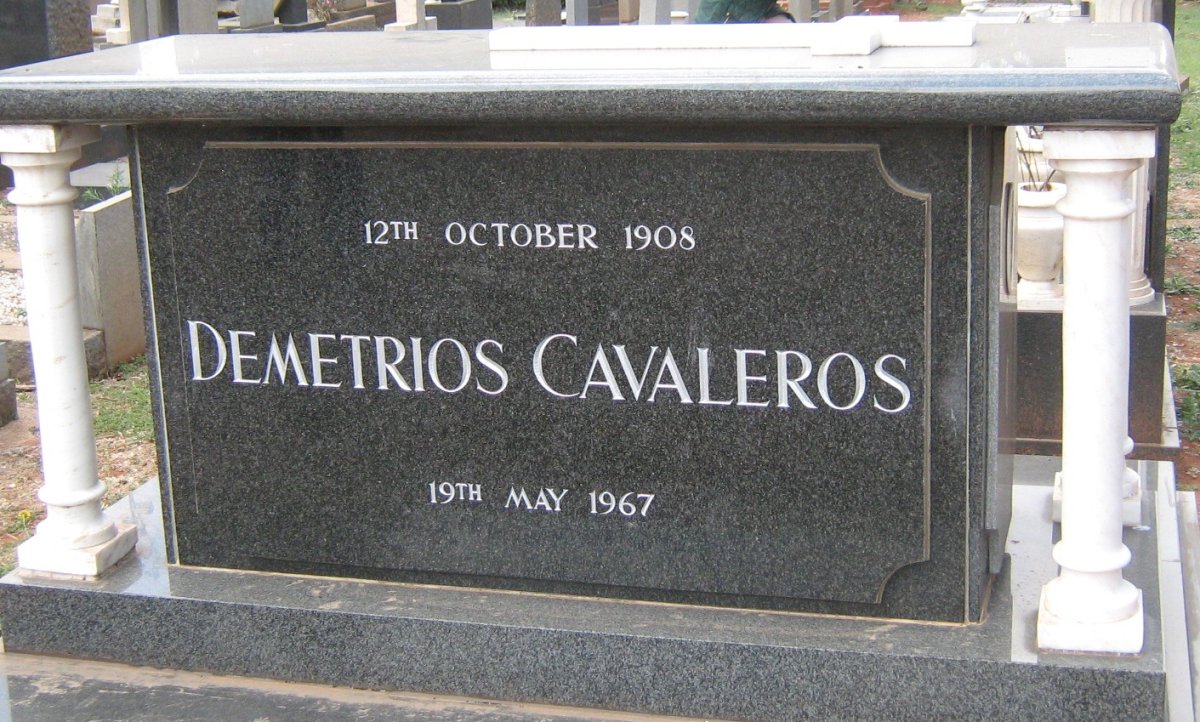 CAVALEROS Demetrios 1908-1967