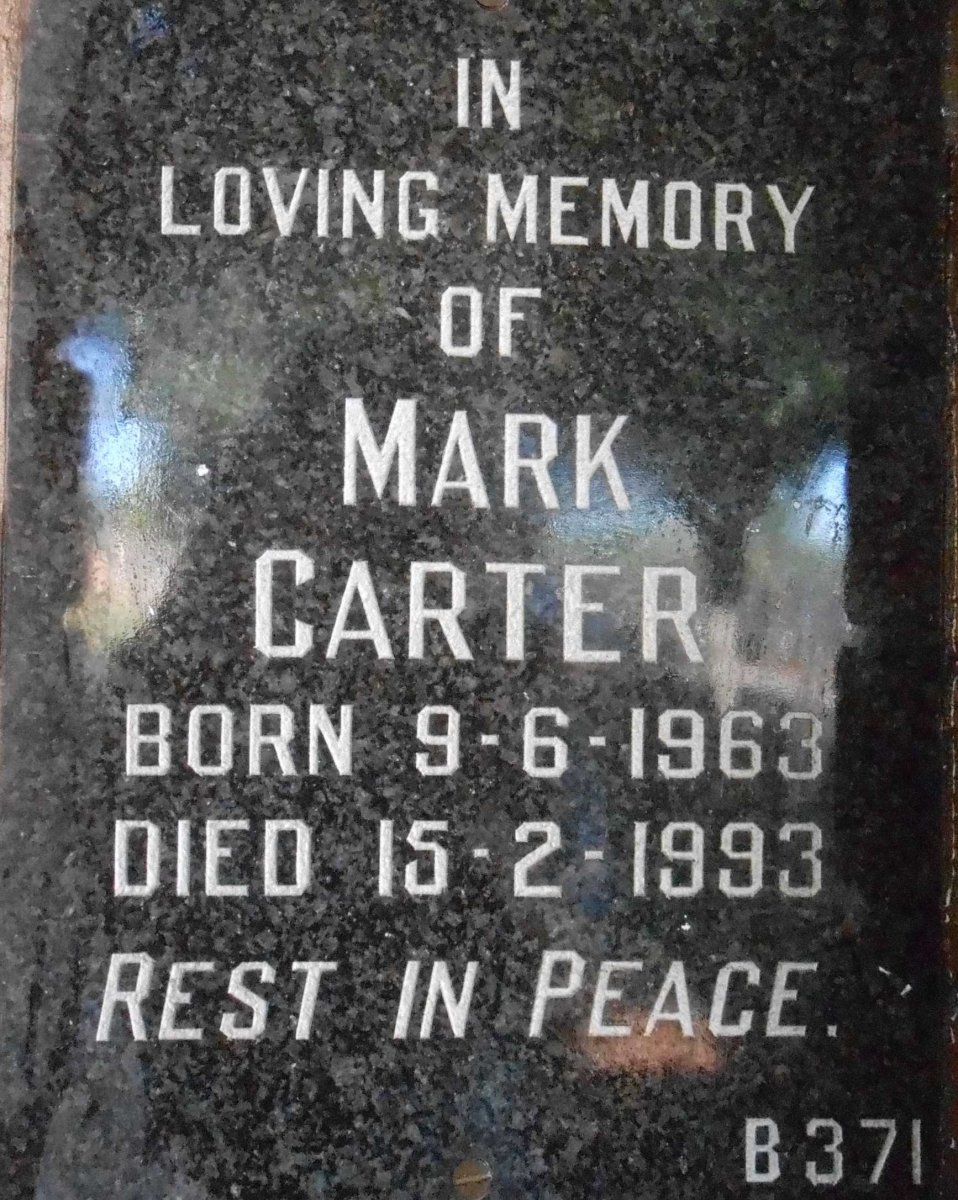 CARTER Mark 1963-1993