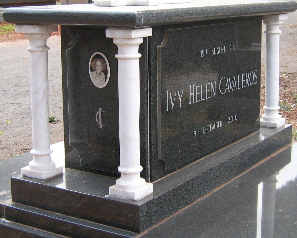 CAVALEROS Ivy Helen 1914-2010