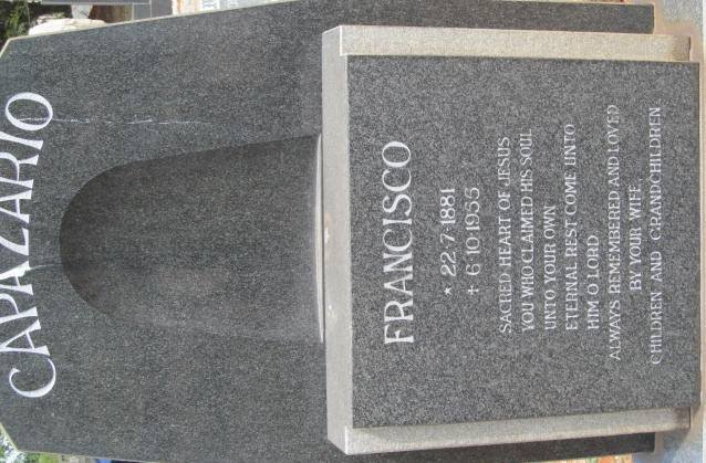 CAPAZARIO Francisco 1881-1955