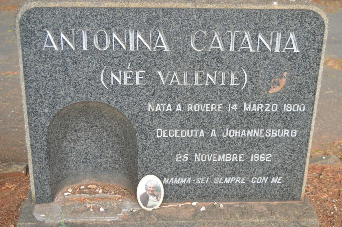 CATANIA Antonina nee VALENTE 1900-1962