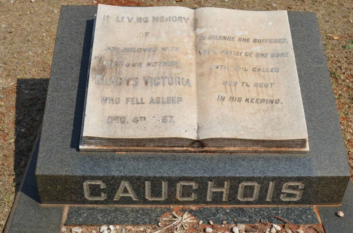 CAUCHOIS Gladys Victoria -1967
