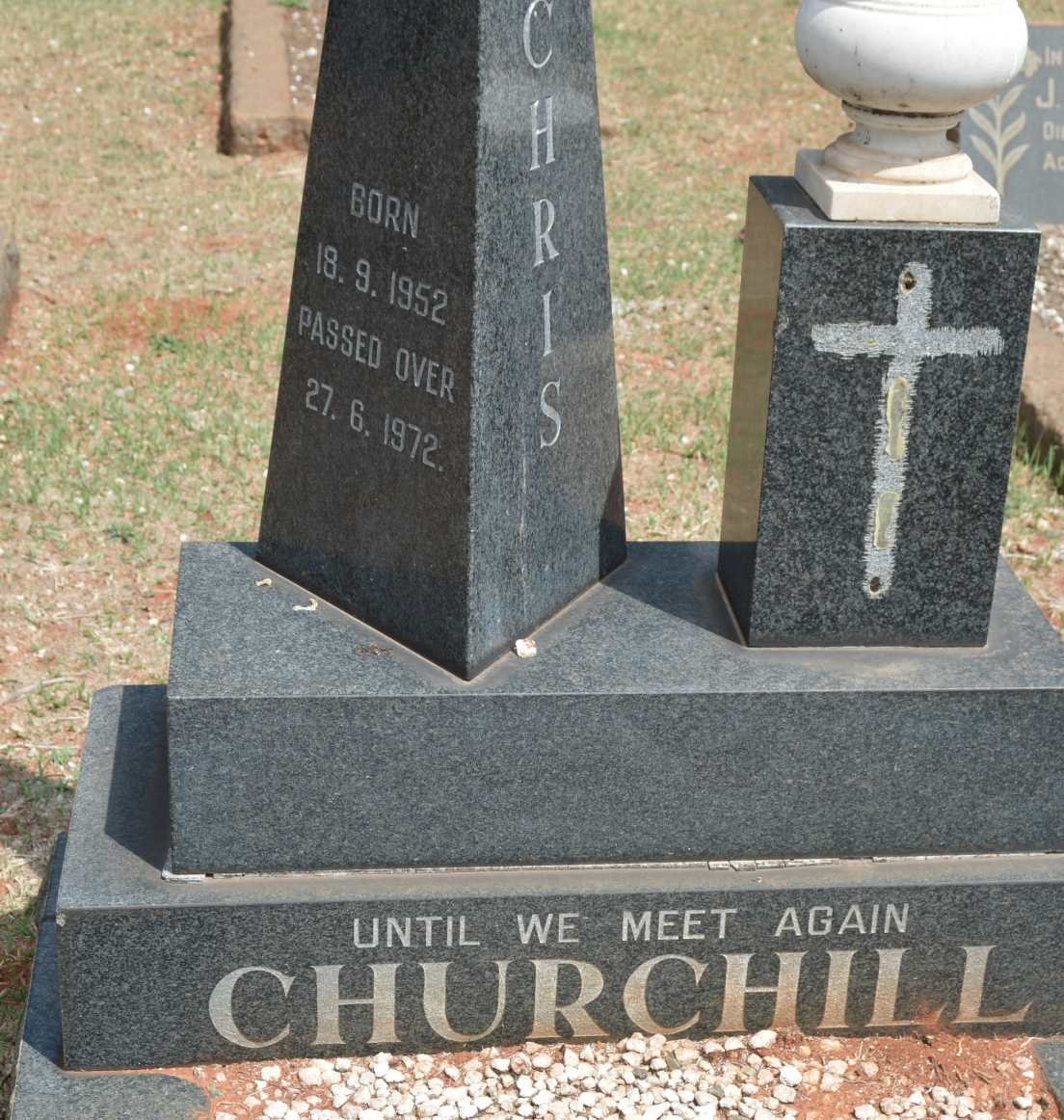 CHURCHILL Chris 1952-1972