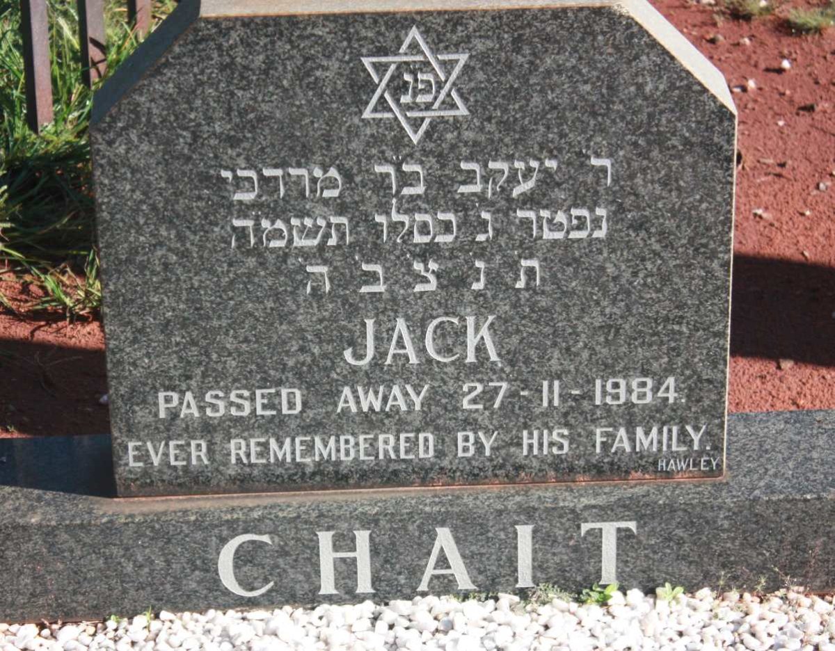CHAIT Jack -1984