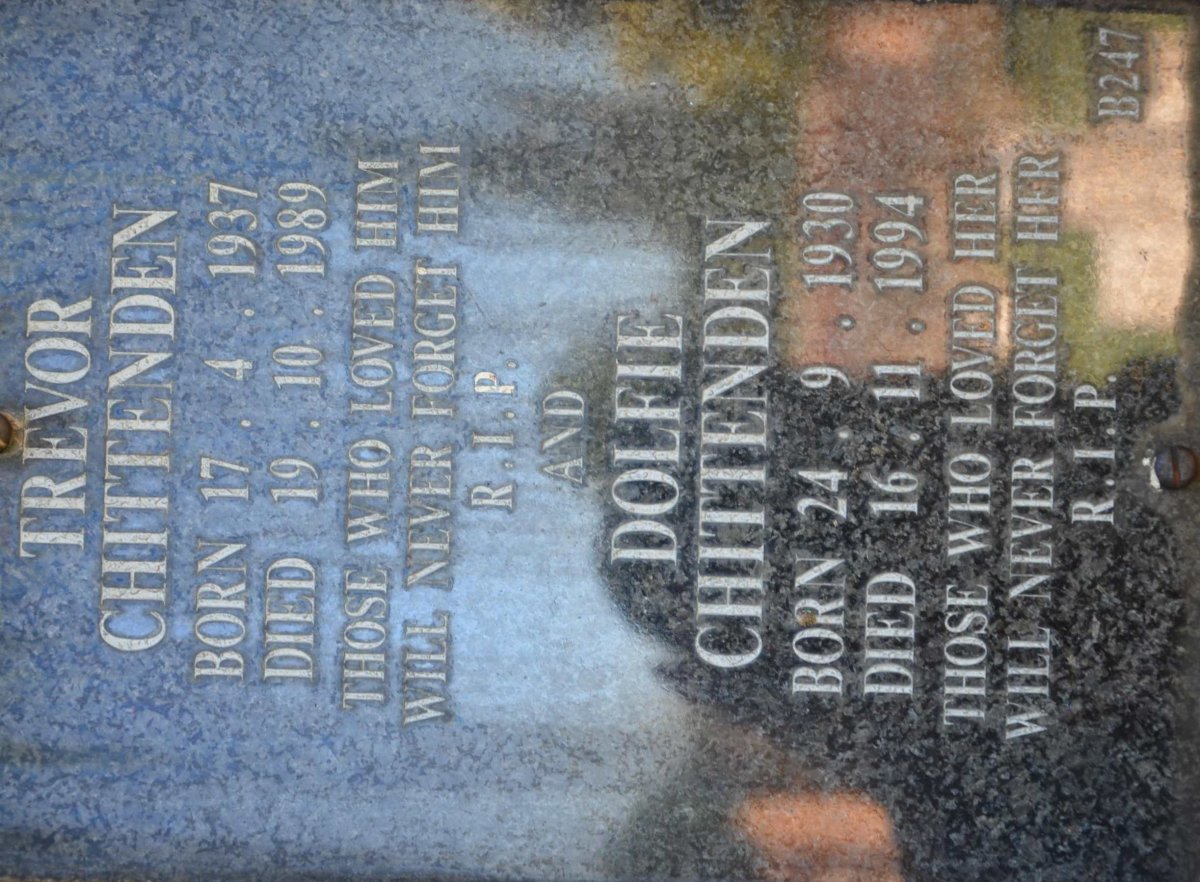 CHITTENDEN Trevor 1937-1989 &amp; Dolfie 1930-1994
