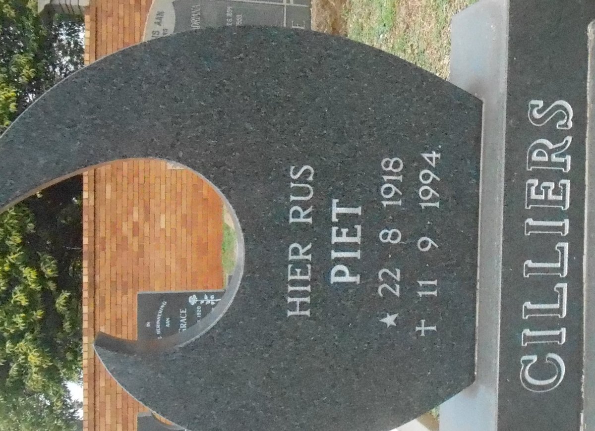 CILLIERS Piet 1918-1994