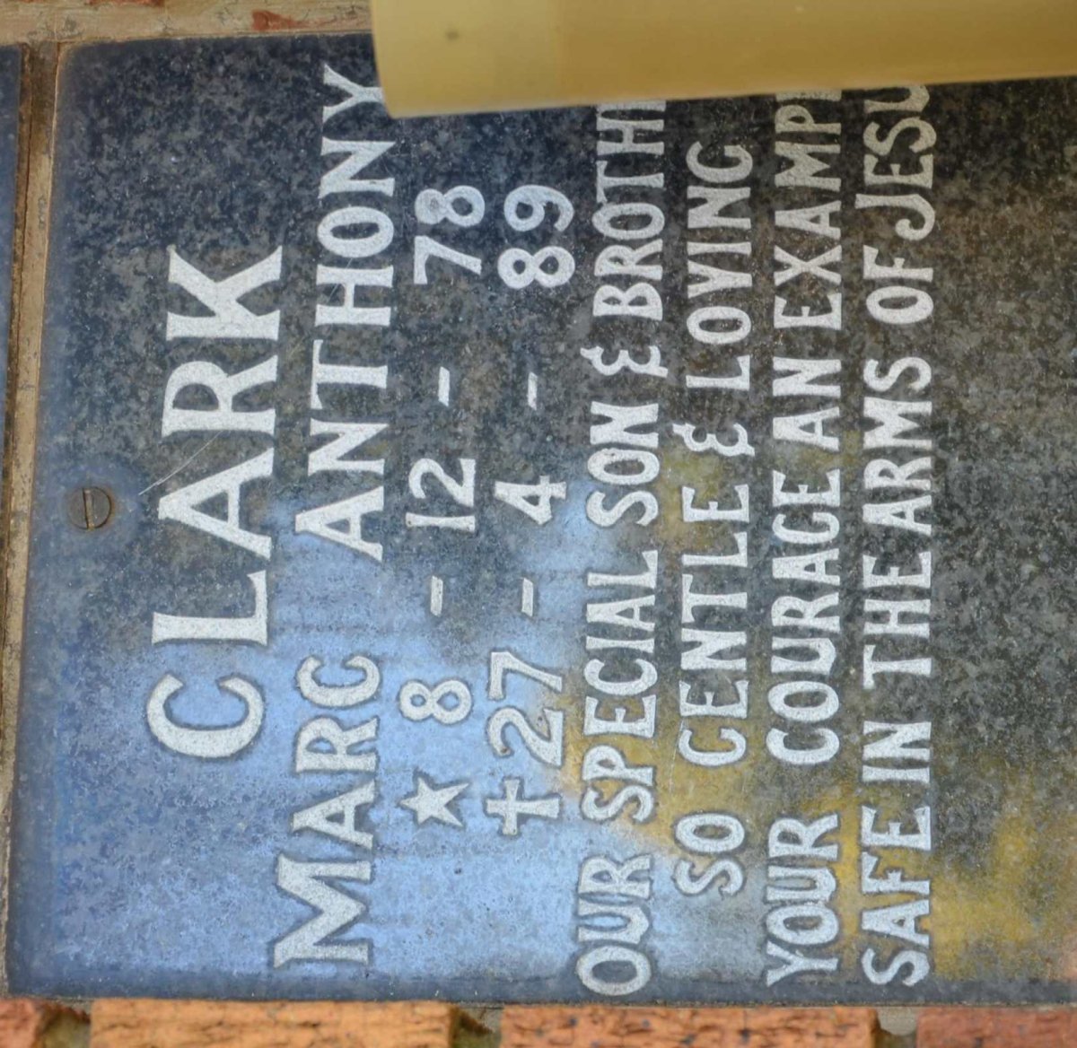 CLARK Marc Anthony 1978-1989