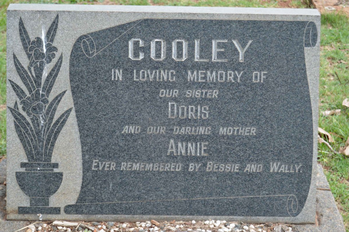 COOLEY Doris :: COOLEY Annie