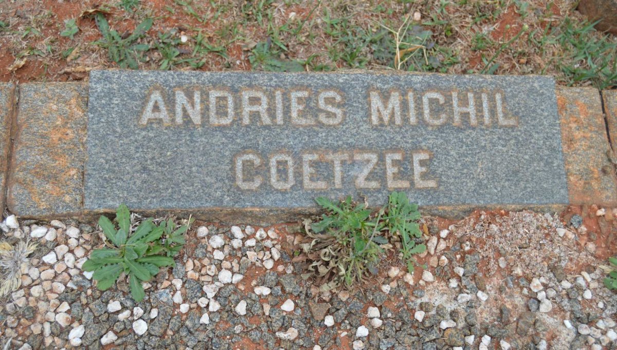 COETZEE Andries Michil