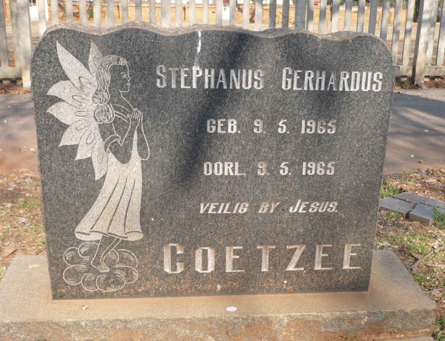 COETZEE Stephanus Gerhardus 1965-1965
