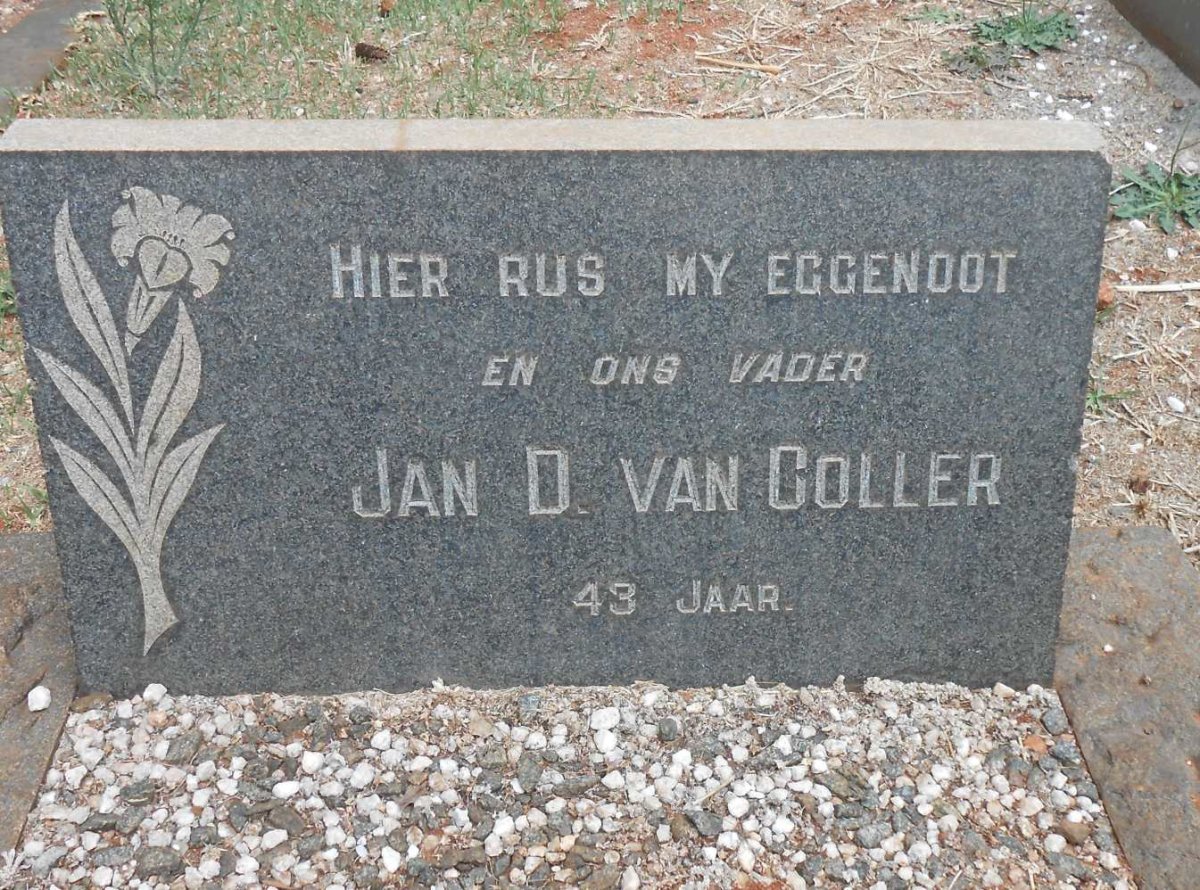 COLLER Jan D., van