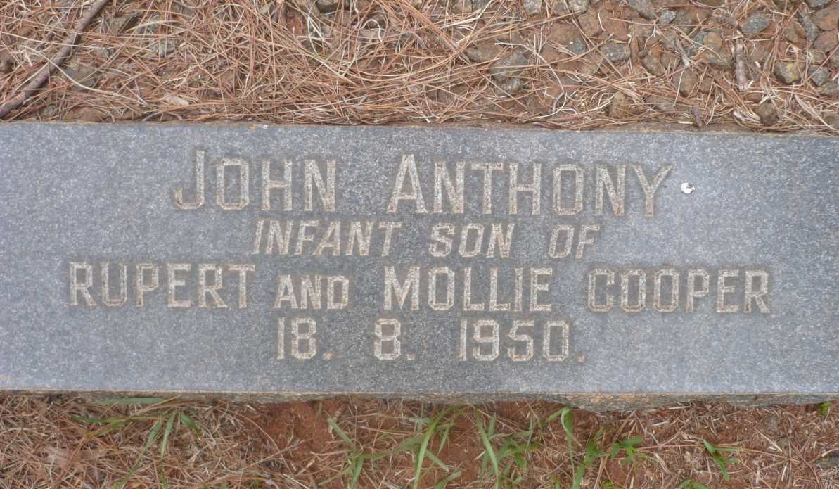 COOPER John Anthony -1950