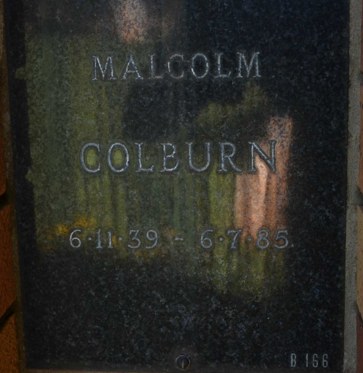 COLBURN Malcolm 1939-1985