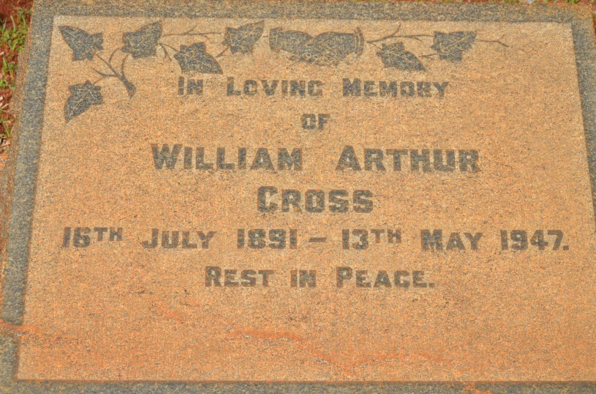 CROSS William Arthur 1891-1947