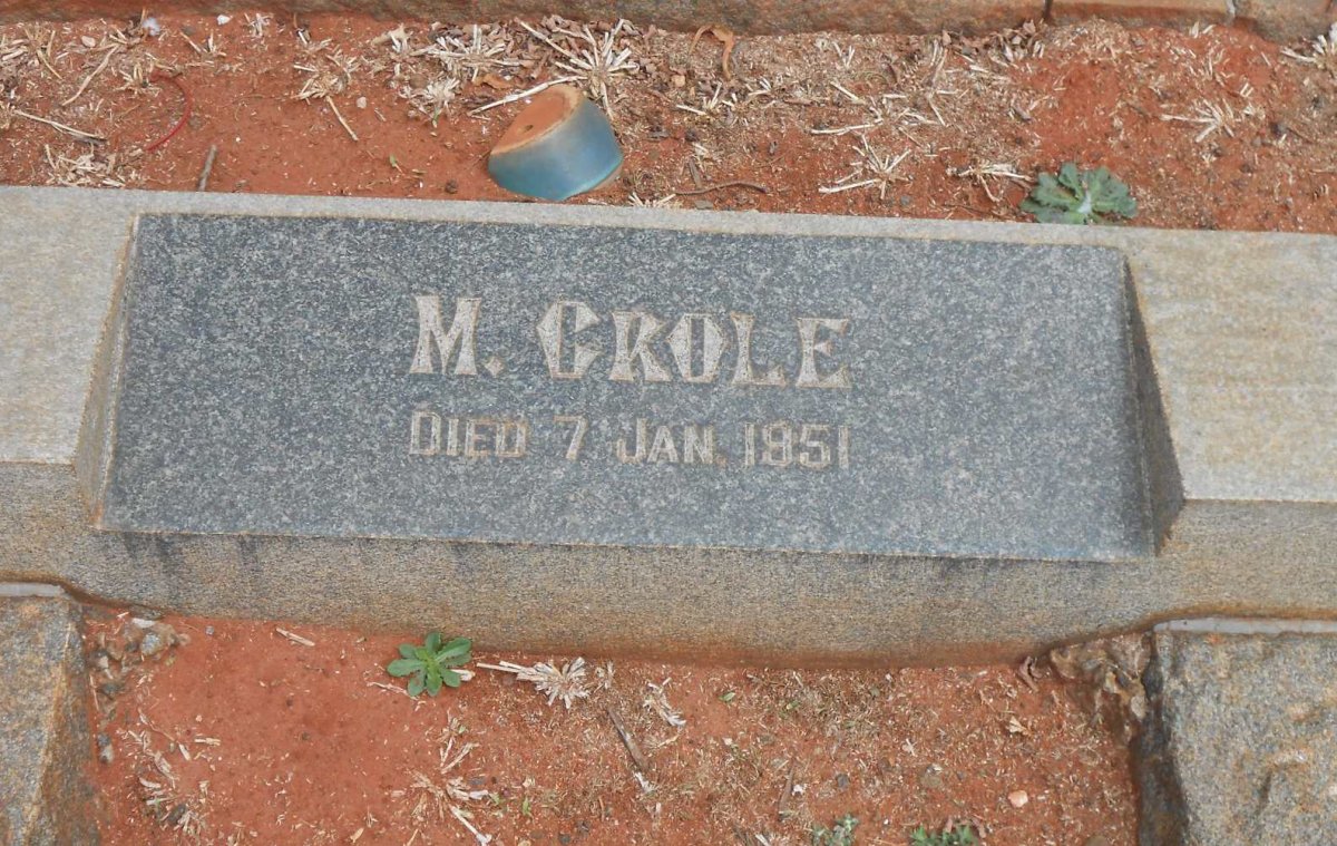CROLE M. -1951