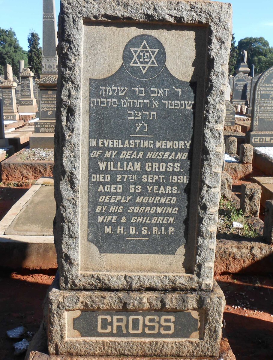 CROSS William -1931
