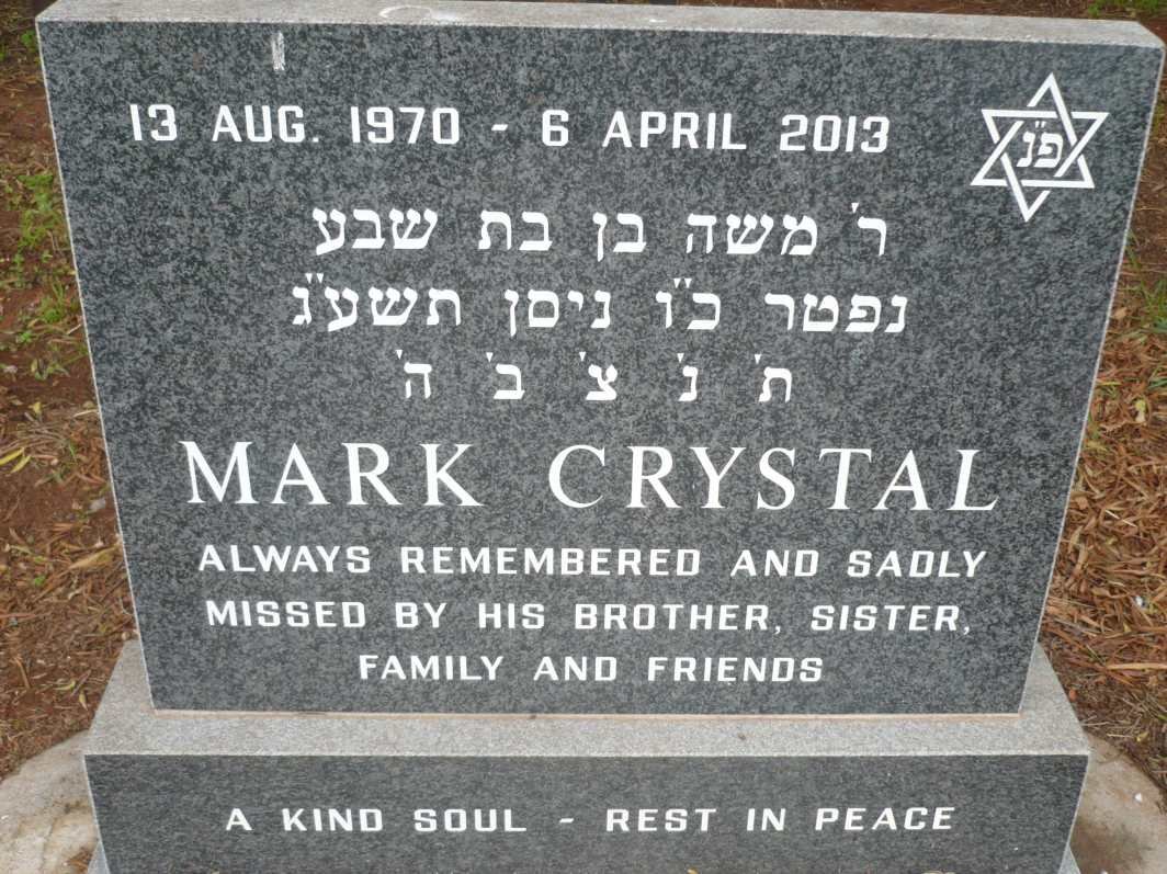 CRYSTAL Mark 1970-2013