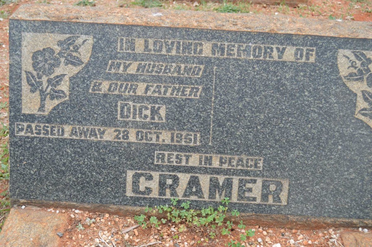 CRAMER Dick -1951