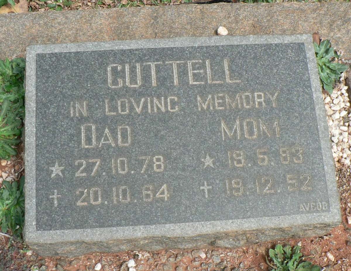 CUTTELL 1878-1964 &amp; 1883-1952